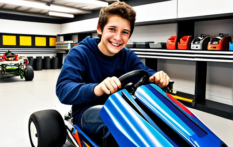 카트라이더 초보자용 영상 콘텐츠 - Beginner Kart Choice**

A young, smiling person (male or female, specify if desired) fully clothed i...