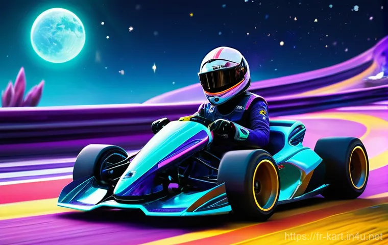 카트라이더 신규 트랙 모음 - A 'Desert Explorer Ethen' character, wearing a rugged, sand-colored racing suit and a protective hel...