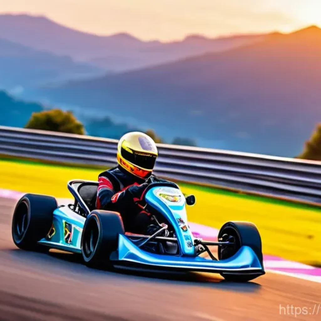 카트라이더 신규 캐릭터와 업데이트 공략 - **Prompt 1: The Grand Farewell Lap**
    "A group of diverse KartRider characters, including Brodi a...