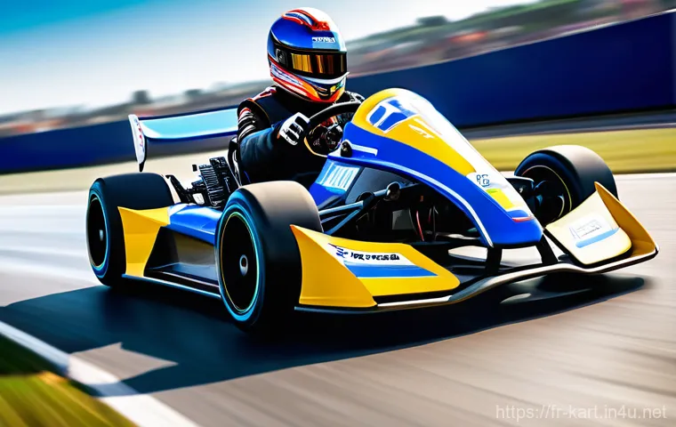 카트라이더 숨겨진 팁 모음 - **Prompt:** "A highly skilled KartRider character, wearing a full, colorful racing suit and helmet, ...