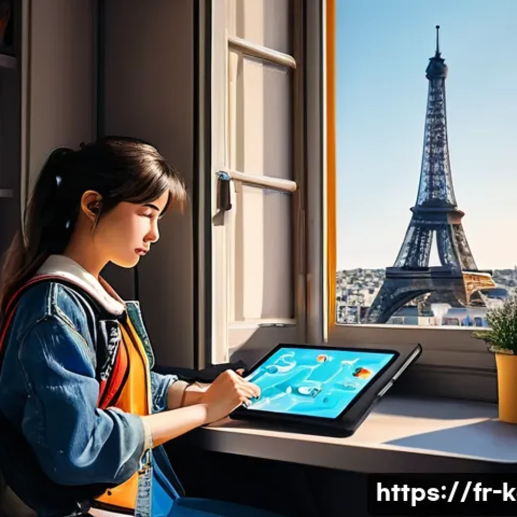 카트라이더 팬아트와 이벤트 성공 노하우 - **Prompt 1: "KartRider: Drift Fan Artist's Studio in Paris"**
    A vibrant, sunlit artist's studio ...