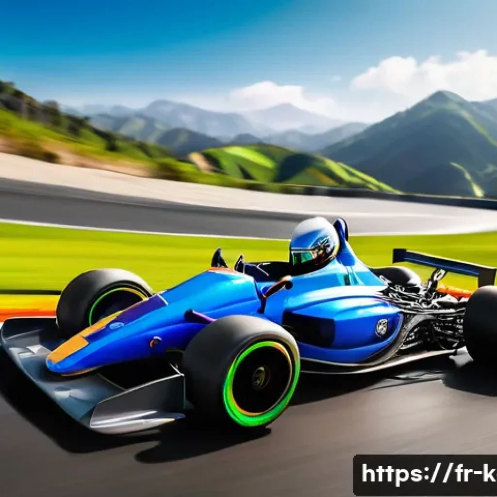 카트라이더 전설 트랙 데이터 - A dynamic racing scene featuring a high-speed kart navigating a sharp hairpin turn on Dragon Valley ...