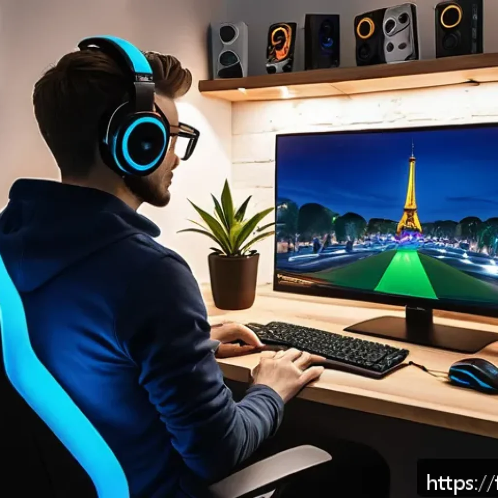 카트라이더 신규 업데이트 확인법 - A modern digital workspace showing a French gamer enthusiast actively following KartRider updates on...